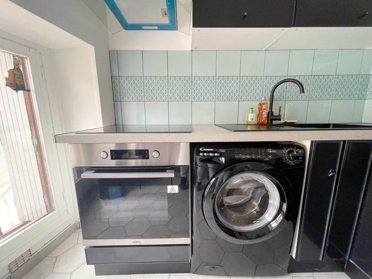 017 Chic & Cosy F2 53M2 Hypercentre Wifi Smart Tv Netflix Apartment Saint-Etienne  Luaran gambar