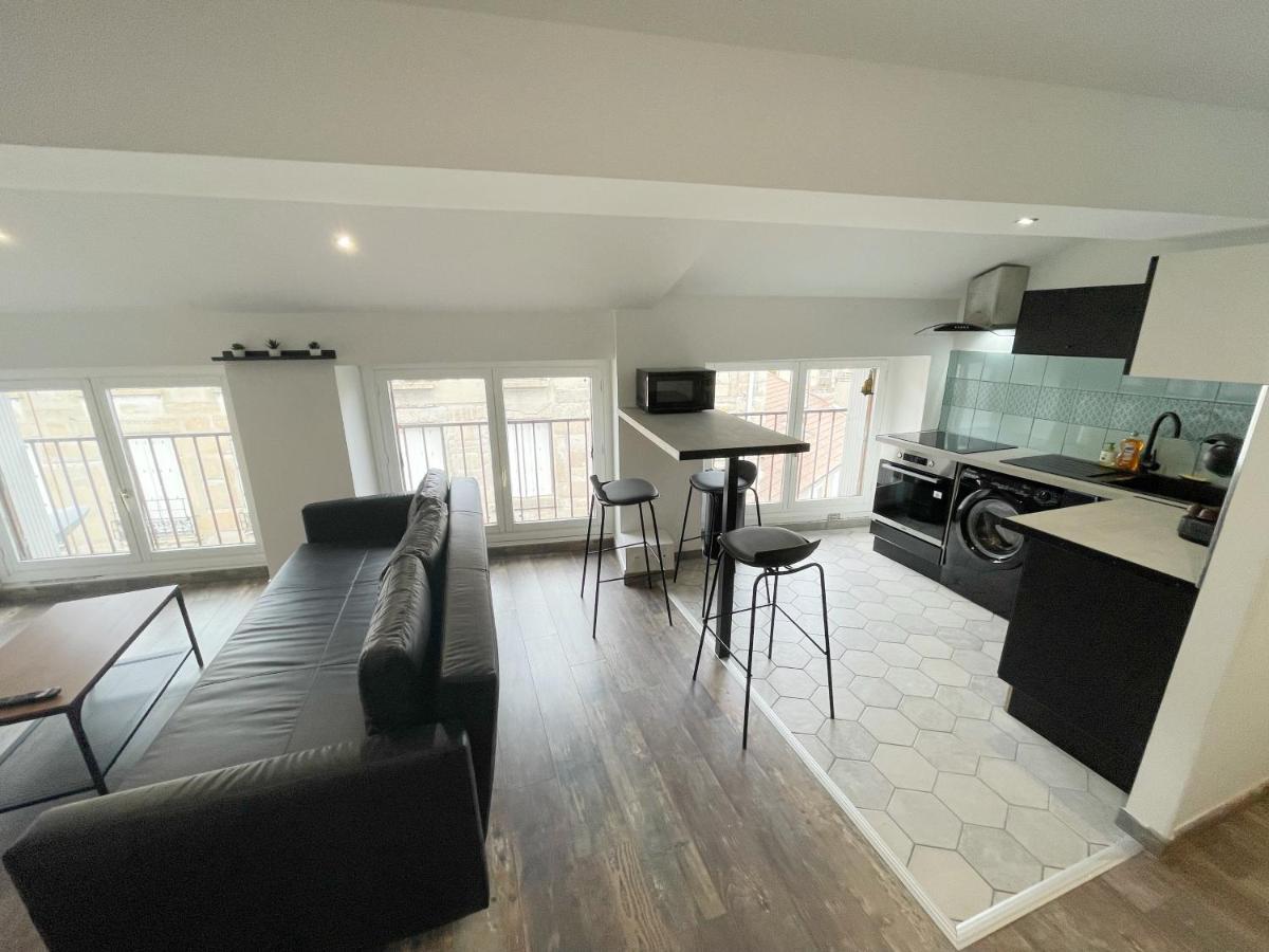 017 Chic & Cosy F2 53M2 Hypercentre Wifi Smart Tv Netflix Apartment Saint-Etienne  Luaran gambar
