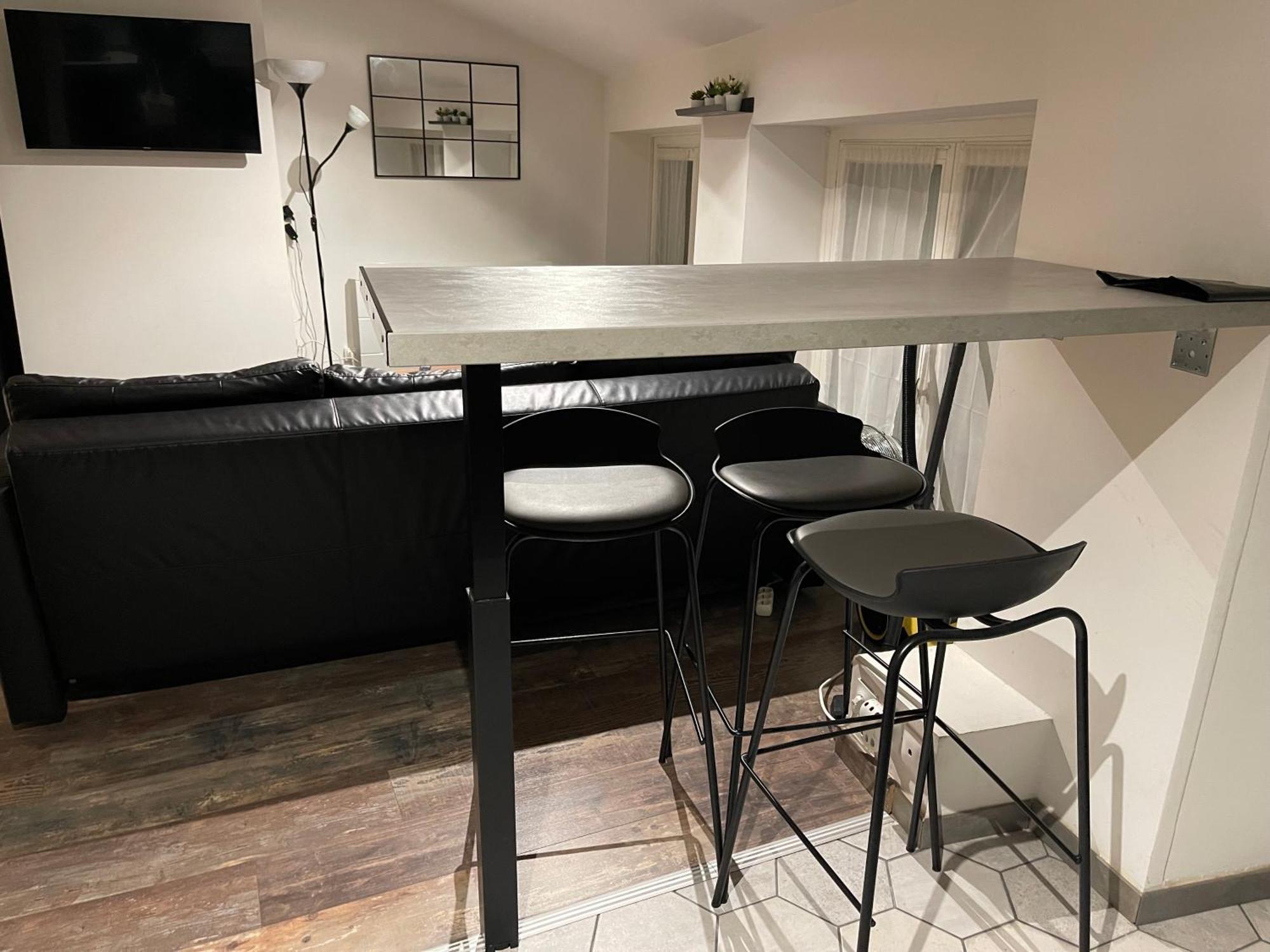 017 Chic & Cosy F2 53M2 Hypercentre Wifi Smart Tv Netflix Apartment Saint-Etienne  Luaran gambar